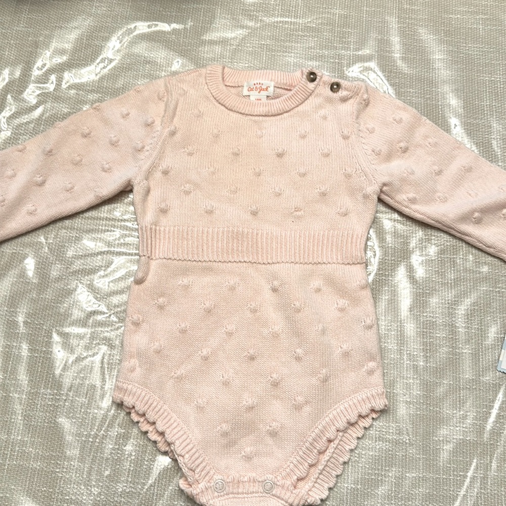 Cat and Jack. 12 month onesie. Adorable. New with tags.